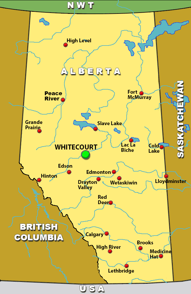 Charter Flights To Whitecourt Alberta Charter Flight Network